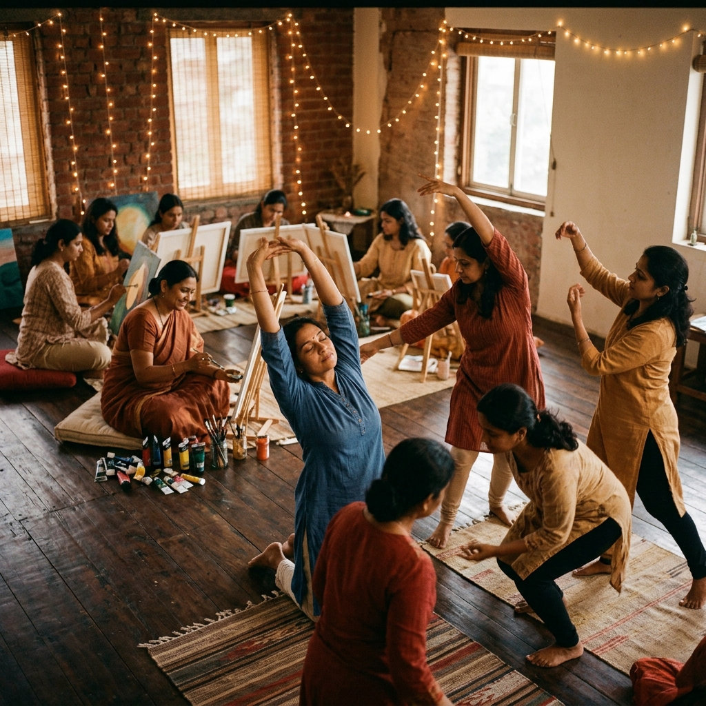 Art circle workshop