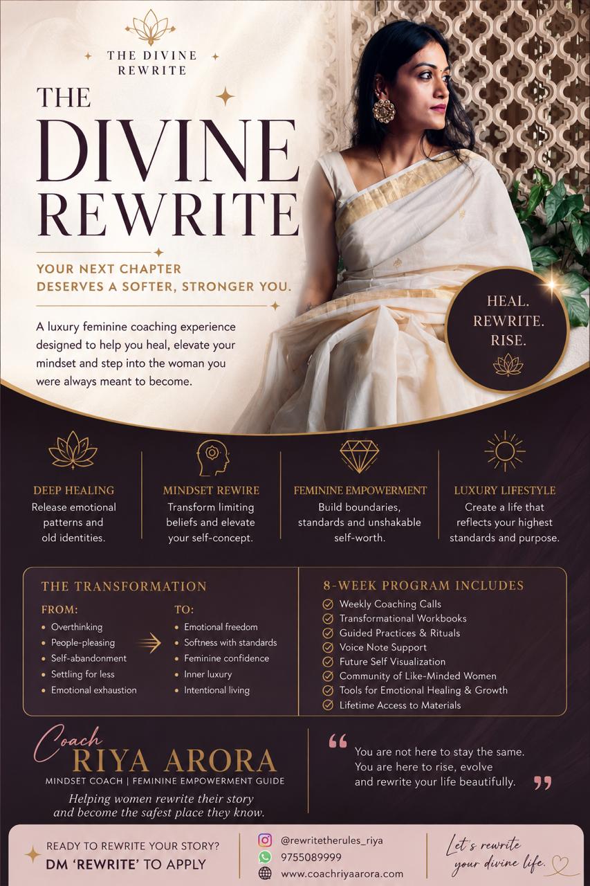 The Divine Rewrite 8-Week Program Flyer